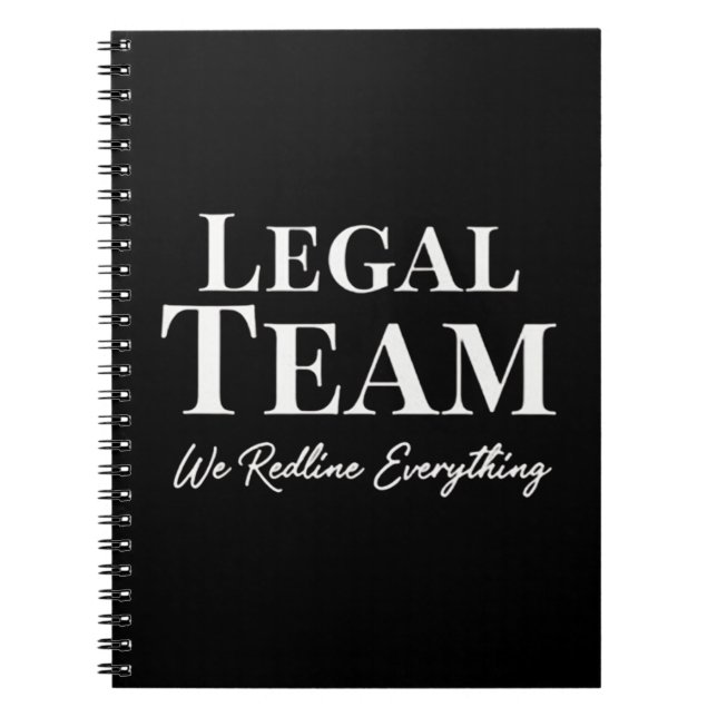 Carnet Legal Team - We Readline Everithing (Devant)