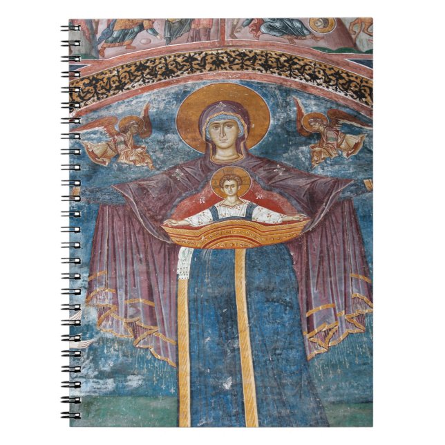 Carnet l'église orthodoxe serbe, site de l'UNESCO, (Devant)