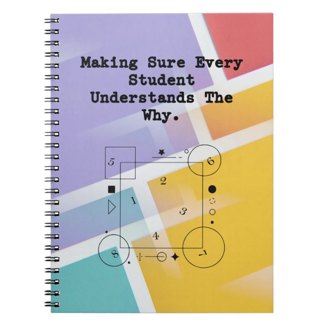 Carnet L'élève comprend pourquoi | Guide de mathématiques (Devant)