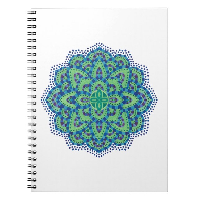 Carnet L'émeraude de Mandala-Cool (Devant)