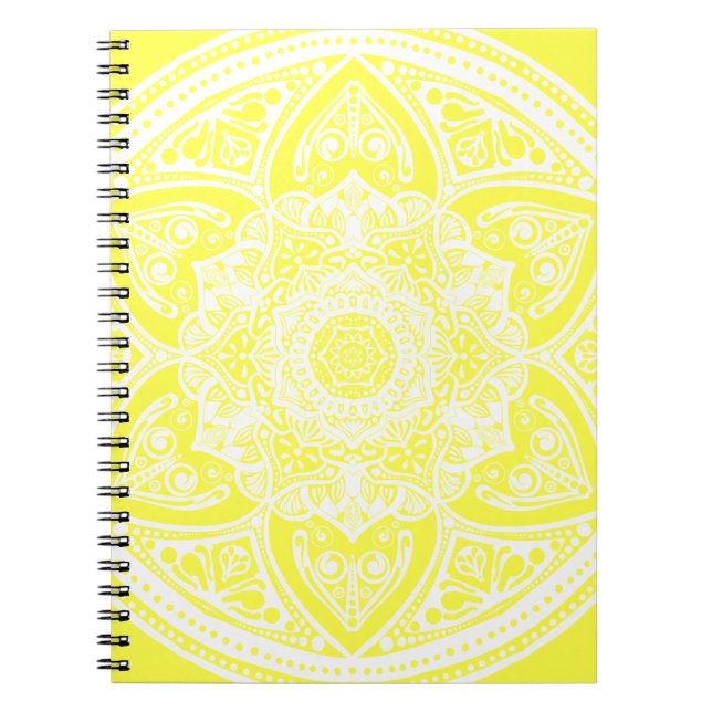 Carnet Lemon Mandala (Devant)