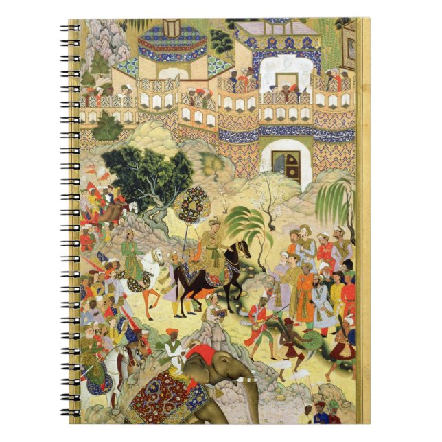 Carnet L'entrée triomphante d'Akbar d'empereur dans (Devant)