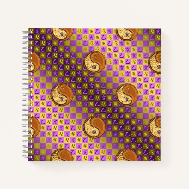 Carnet Leo & Wood Boar (Devant)