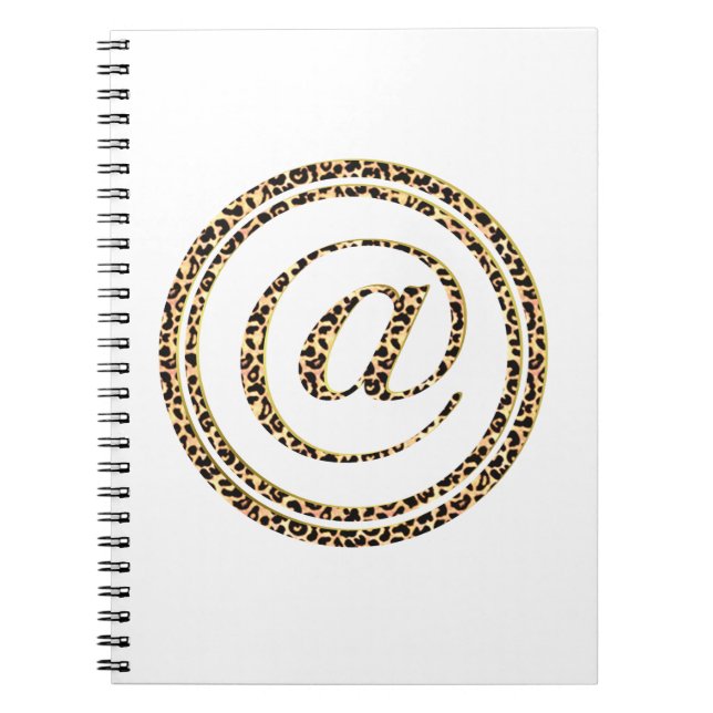 Carnet Leopard @ (Devant)