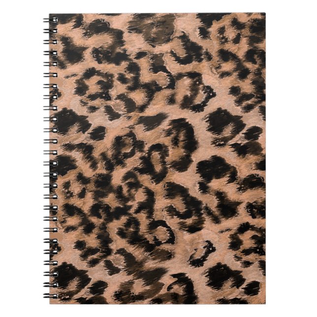 Carnet Leopard - imprimé tacheté animal (Devant)