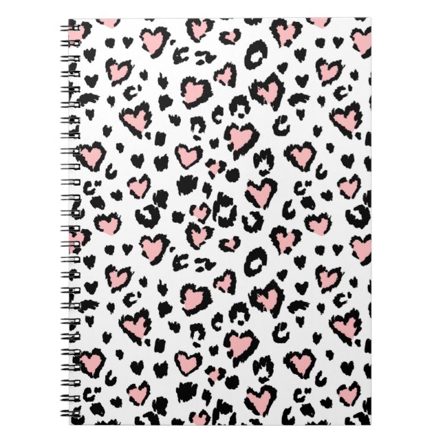 Carnet Léopard ou jaguar sans couture motif, texturé fash (Devant)