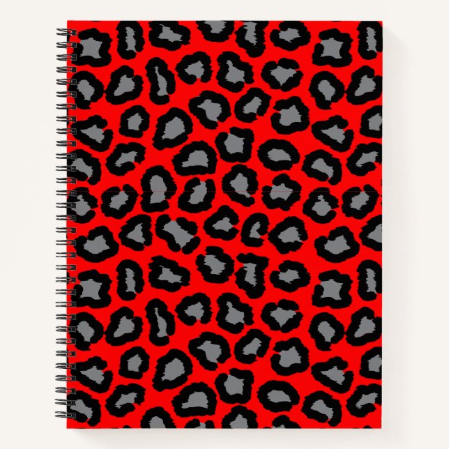 Carnet leopardo rojo (Devant)