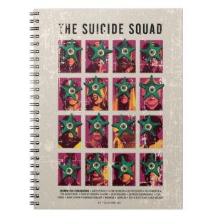 Carnet L'équipe du suicide Édition Starro Squad