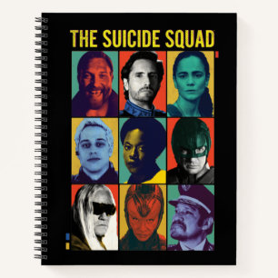 Carnet L'équipe du suicide Grille Rétro Avec Amanda W