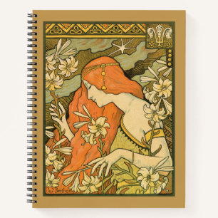 Carnet L'Ermitage Française Nouveau Femme dans le champ d
