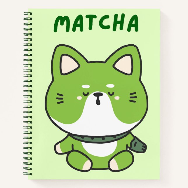 Carnet Les amateurs de Matcha 🥫 🍵 🧇 (Devant)