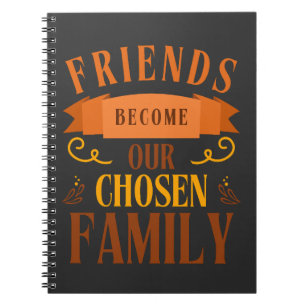 Carnet Les Amis Deviennent Notre Journée D'Amitié Familia