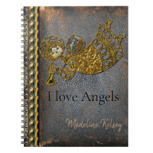 Carnet Les anges sont partout ce monogramme de saison