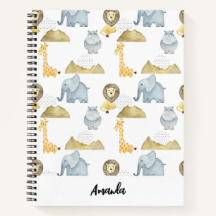 Carnet Les animaux Safari
