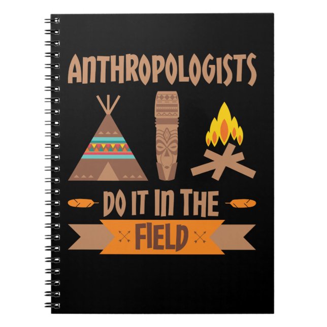 Carnet Les anthropologues le font sur le terrain Anthropo (Devant)