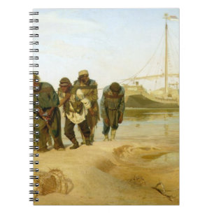 Carnet Les bateliers sur le Volga, 1870-73