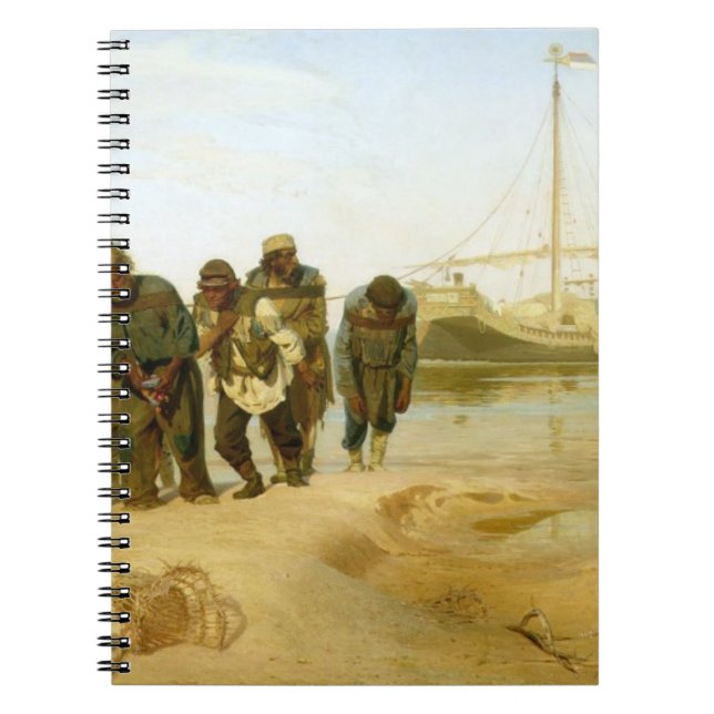 Carnet Les bateliers sur le Volga, 1870-73 (Devant)