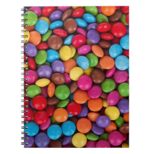 Carnet Les bonbons colorés au chocolat