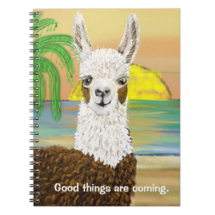 Carnet Les Bonnes Choses Viennent Mama Llama