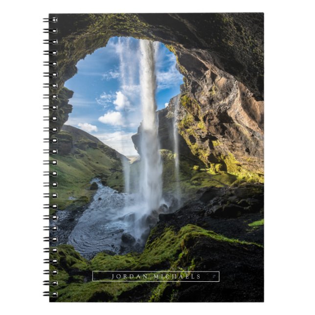 Carnet Les cascades | Cascade islandaise (Devant)