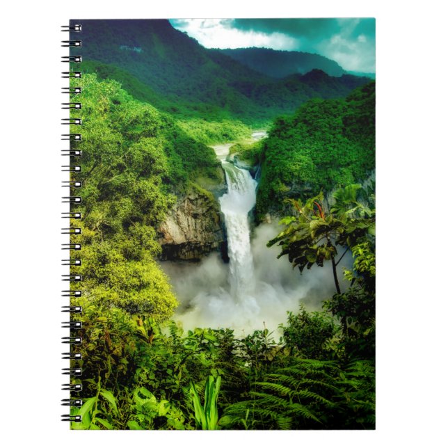 Carnet Les cascades | San Rafael Falls, Equateur (Devant)
