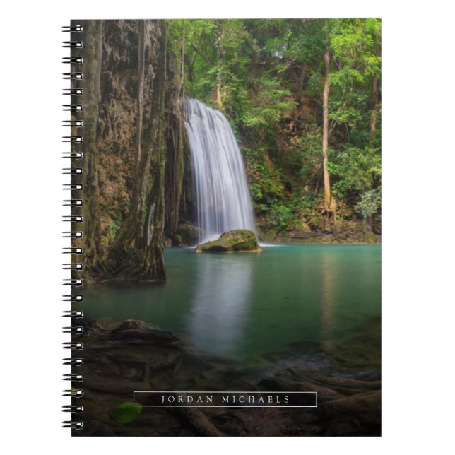 Carnet Les cascades | Spring Rainforest Waterfall Thaïlan (Devant)