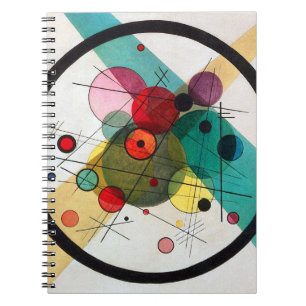 Carnet Les cercles de Wassili Kandinsky en cercle