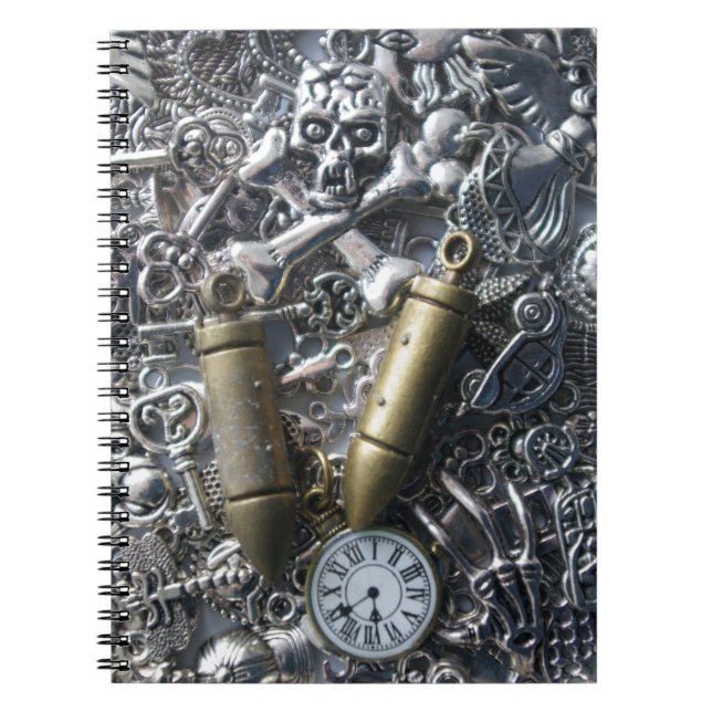 Carnet Les charmes du Steampunk (Devant)