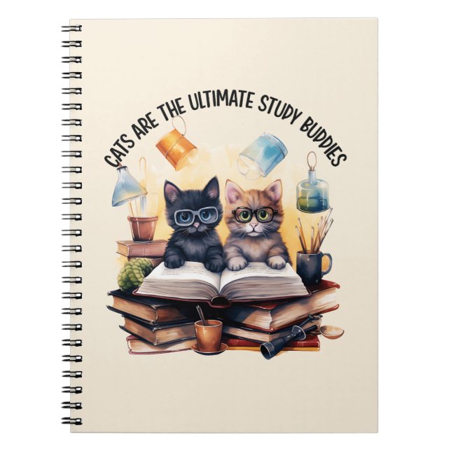 Carnet Les Chats Sont Les Derniers Étudiants (Devant)