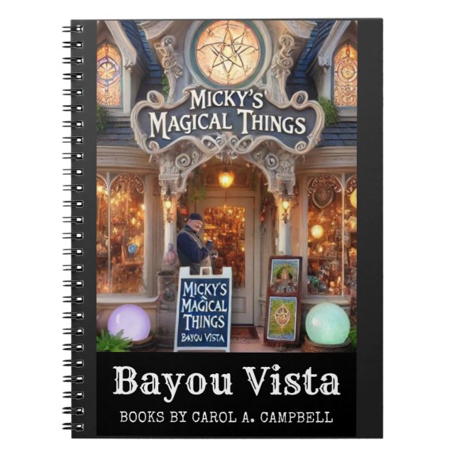 Carnet Les Choses Magiques de Micky – Collection Southern (Devant)