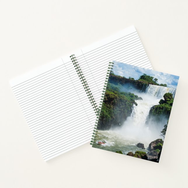 Carnet Les Chutes D'Iguazu Entourées De Jungle (Intérieur)