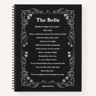 Carnet Les cloches d'Edgar Allan Poe