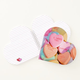 CARNET LES COEURS DE LA BOUGIE DE VALENTINE
