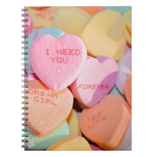 CARNET LES COEURS DE LA BOUGIE DE VALENTINE