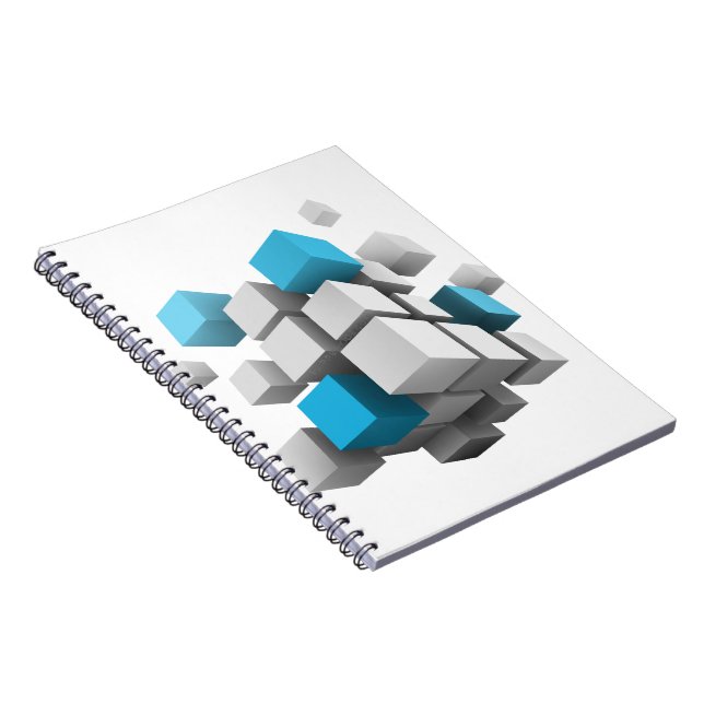 Carnet Les cubes 3D de SlipperyJoe sont un arrangement ca (Côté Droit)