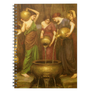 Carnet Les Danaides par John William Waterhouse