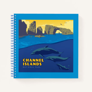 Carnet Les dauphins du parc national des îles Channel