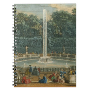 Carnet Les dômes dans le jardin à Versailles, pub. par