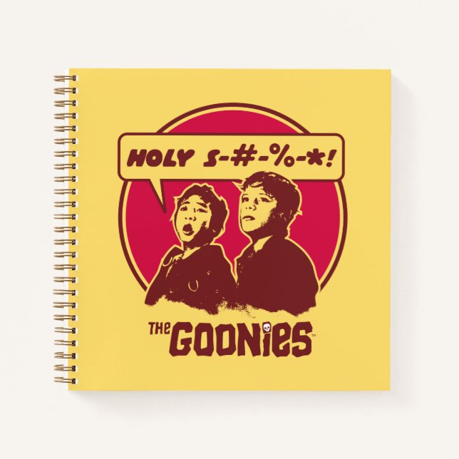 Carnet Les données Goonies Expletive (Devant)