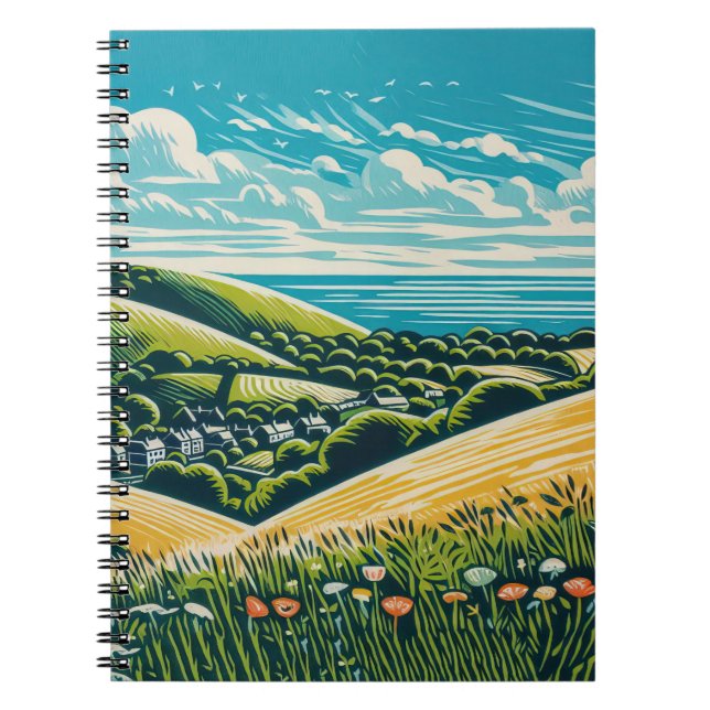 Carnet Les Downs Sussex (Devant)