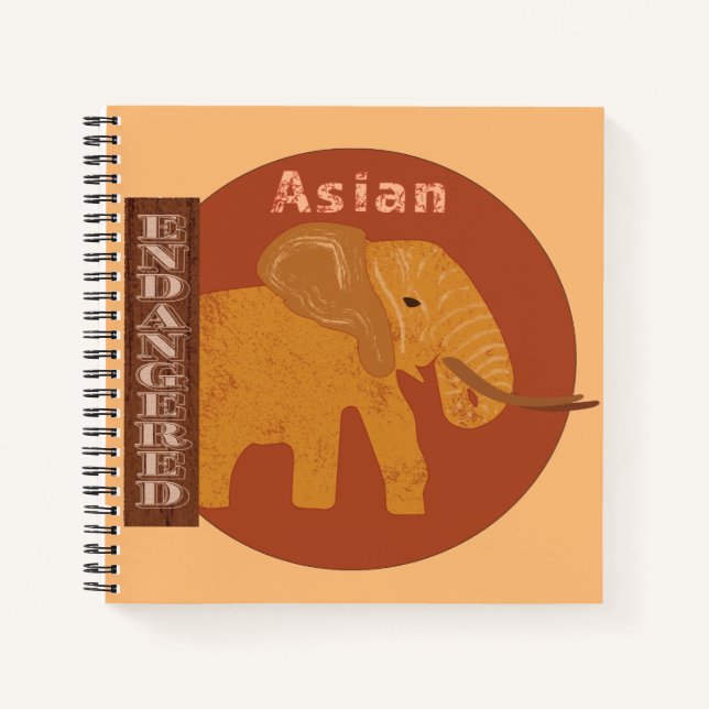 Carnet Les éléphants ont besoin de notre aide (Devant)
