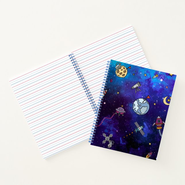 Carnet Les enfants de l'espace extérieur (Intérieur)