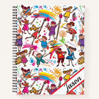 Carnet Les enfants personnalisent le croquis