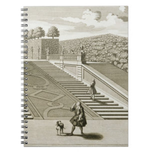 Carnet Les étapes à la terrasse de jardin, palais de