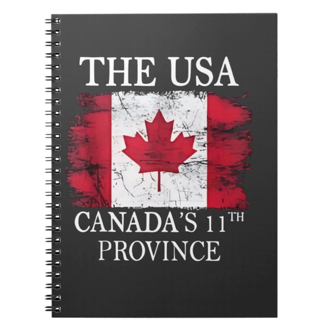 Carnet Les États-Unis, la 11e province du Canada Canada A (Devant)