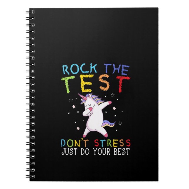 Carnet Les femmes Rock Le Test Funky Professeur École Pro (Devant)