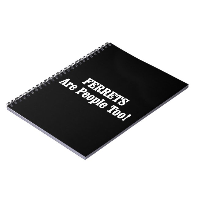 Carnet Les FERRETS Sont Aussi Des Gens ! (Côté gauche)