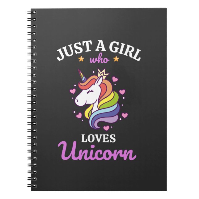 Carnet Les filles aiment le club de fans de Unicorn (Devant)