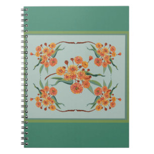 Carnet Les fleurs de gommiers australiens