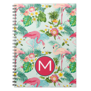 Carnet Les fleurs et les oiseaux tropicaux ajoutent